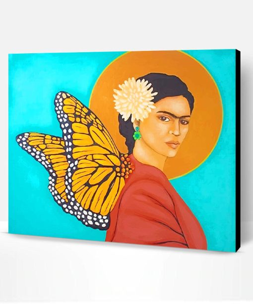 Butterfly Frida Kahlo Paint By Number