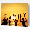 Family Goals Silhouette Paint By Number