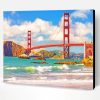 Golden Gate Bridge California Paint By Number