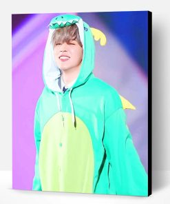 Happy Cute Jimin Paint By Number