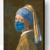 Johannes Vermeer Wearing A Mask Paint By Number