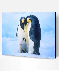 Penguin Family Paint By Number