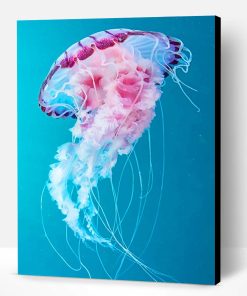 Pink Jellyfish Paint By Number