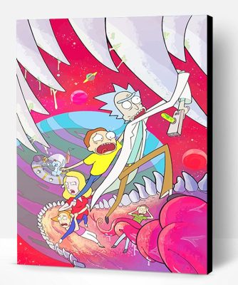 Rick And Morty Issue - NEW Paint By Number