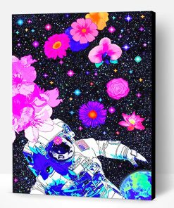 Aesthetic Space Man Paint By Number