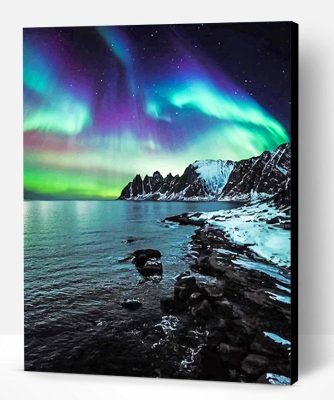 Aurora Northern Lights Paint By Number