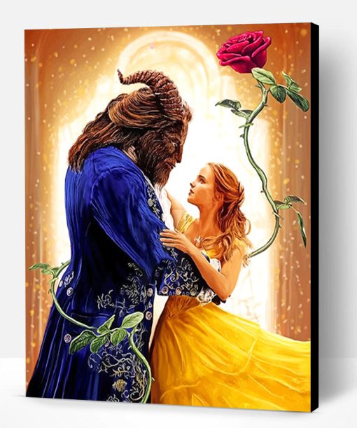 Beauty And The Beast Romance Paint By Number