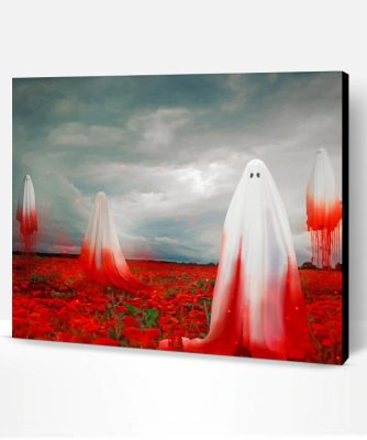 Bloody Ghosts Paint By Number