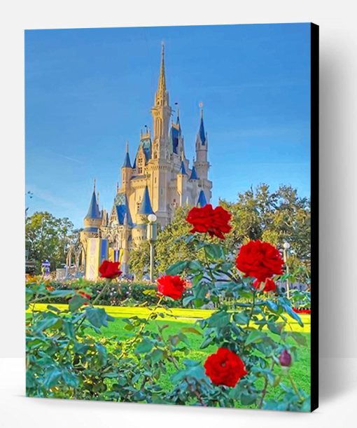 Cinderella Castle Paint By Number