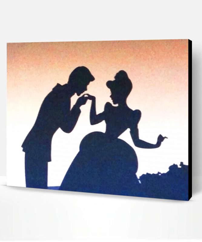 Cinderella And Prince Charming Paint By Number