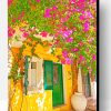 Colored House Door Greek Paint By Number