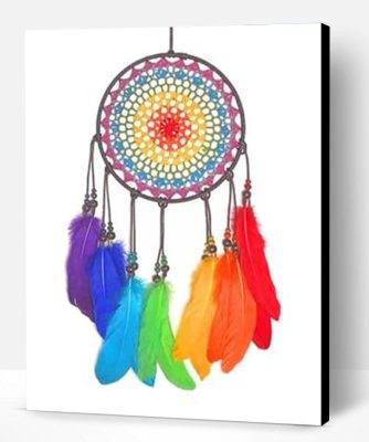 Colorful Dream Catcher Paint By Number