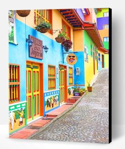 Colorful Guatapé Colombia Paint By Number