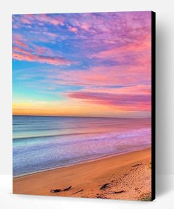 Colorful Beach Sky Paint By Number