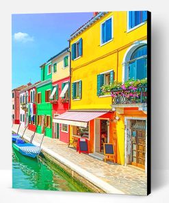 Colorful Beautiful Streets Paint By Number