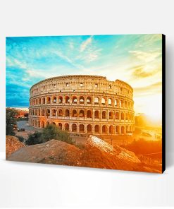 Colosseum Rome Paint By Number