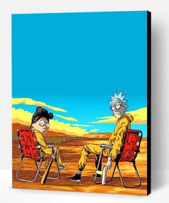 Cool Rick and Morty Paint By Number
