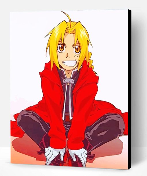 Edward Elric Fullmetal Alchemist Paint By Number