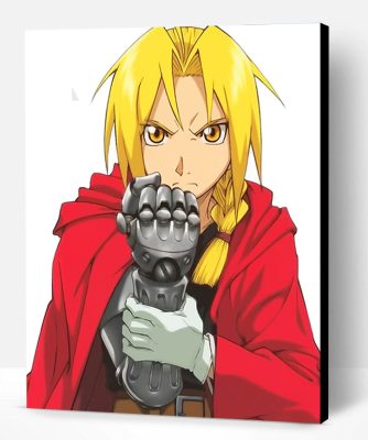 Edward Elric Anime Paint By Number