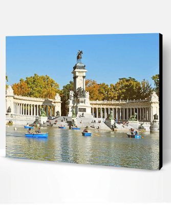 El Retiro Park Madrid Paint By Number