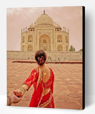 Follow Me Taj Mahal Paint By Number