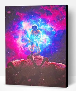 Galaxy Space Man Paint By Number