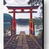 Hakone Shrine Japan Paint By Number