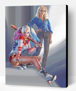 Harley Quinn and Dr Harleen Paint By Number