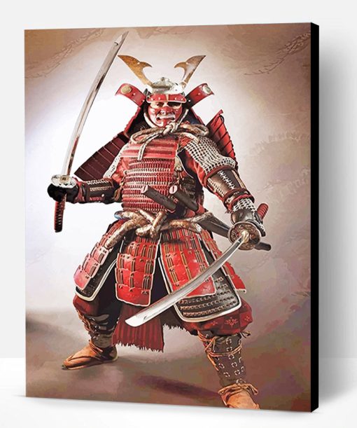 Japanese Samurai Paint By Number