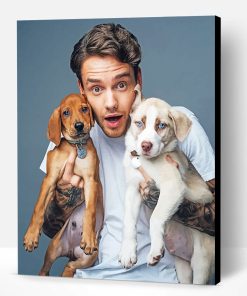 Liam Payne And His Pets Paint By Number