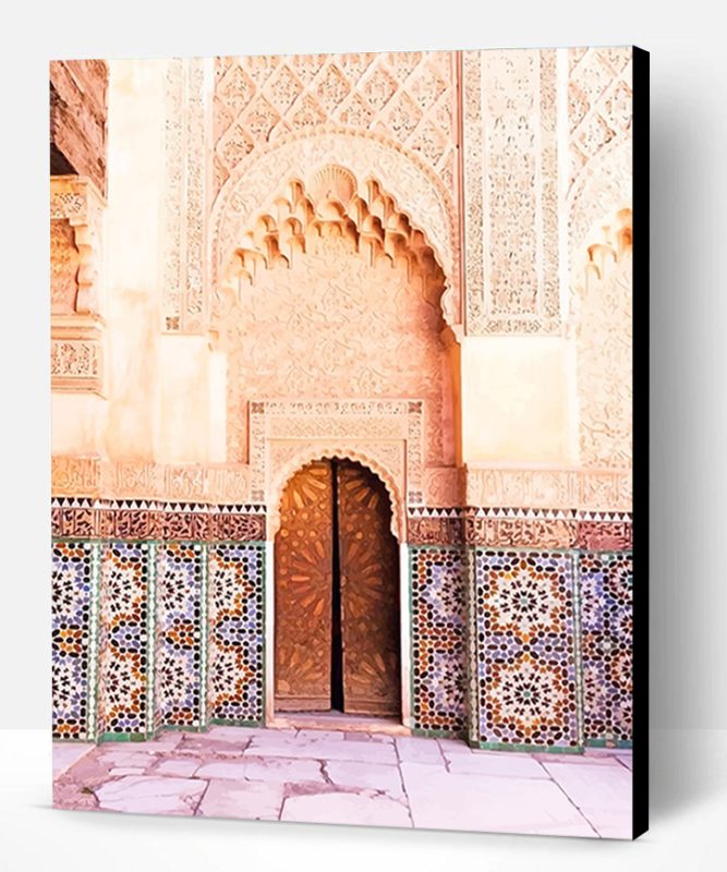 Door Marrakesh Morocco Paint By Number