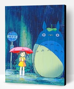 Mei Kusaka And Totoro Paint By Number