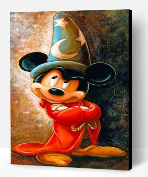 Mickey Mouse Paint By Number