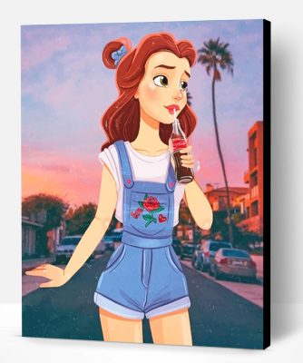 Modern Belle Disney Princess Paint By Number