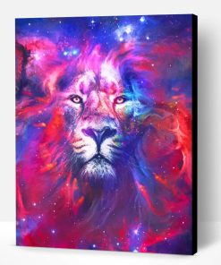 Nebula Lion Paint By Number