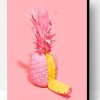 Pink Pineapple Fruits Paint By Number