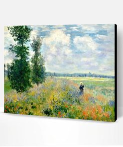 Claude Monet Poppy Field Paint By Number