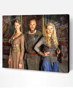 Queen Aslaug Ragnar Lagertha Vikings Paint By Number
