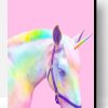Rainbow Horse Paint By Number