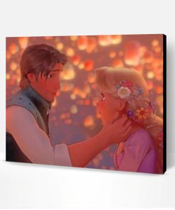 Rapunzel And Flynn Paint By Number