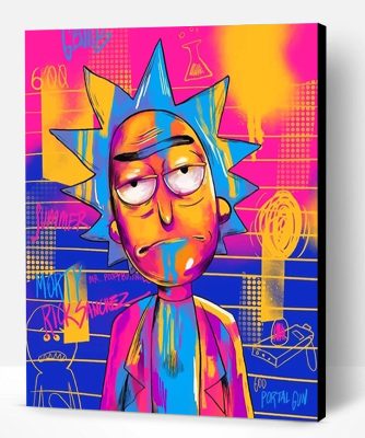 Rick Sanchez Paint By Number