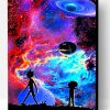 Colorful Rick And Morty Silhouette Paint By Number