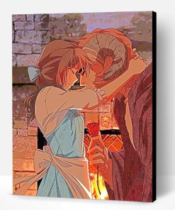 Romantic beauty and the beast Paint By Number