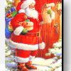 Santa Gifts Card Paint By Number