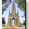 Scott Monument Edinburgh Paint By Number