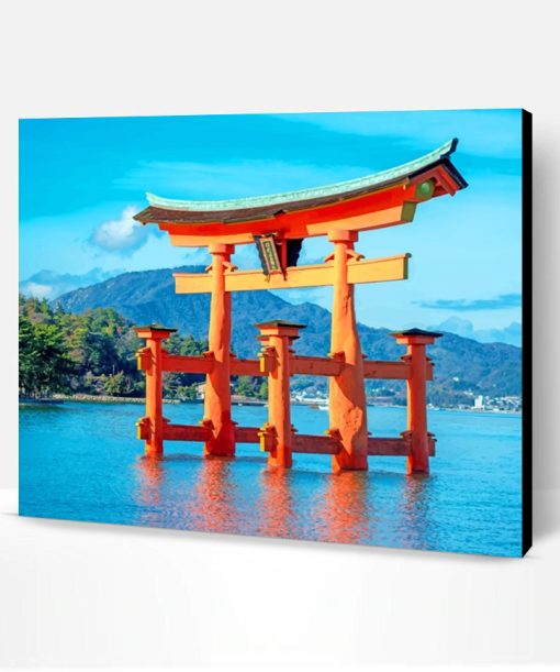 Shinto Shrine Japan Paint By Number