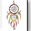 Simple Colorful Dream Catcher Paint By Number