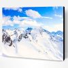 Snowy Mountains Paint By Number