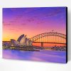 Sydney Opera House Sunset Paint By Number
