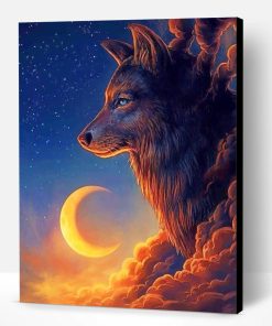 The Night Wolf Paint By Number